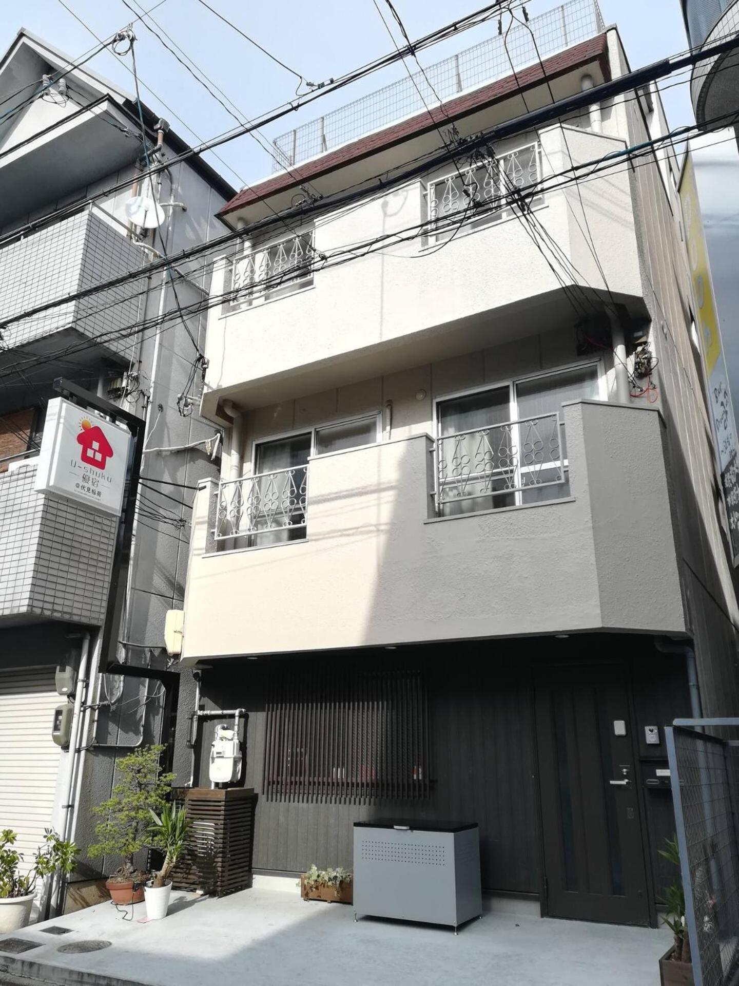 Отель U-Shuku Kyoto Fushimi Momoyamacho Экстерьер фото